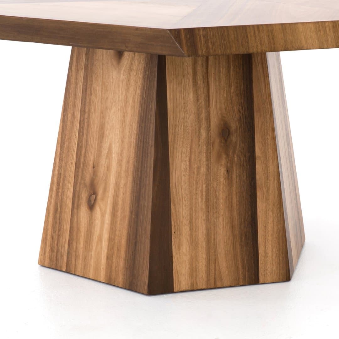 Brooklyn Dining Table in Blonde Yukas - HER Home Design Boutique